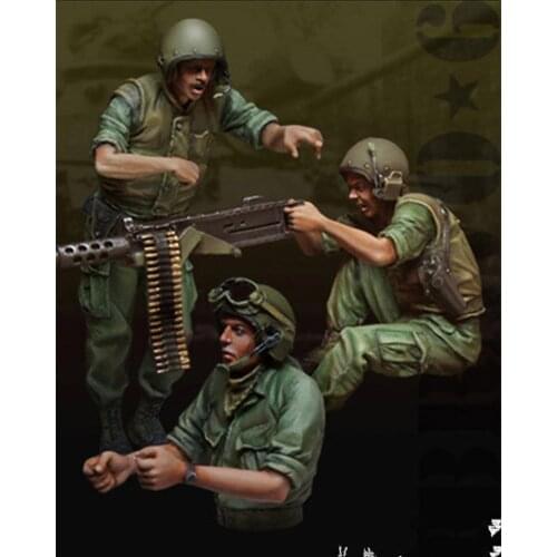 1:35 Resin Figure Model Kit Unassambled Unpainted X160(With Etching piece)