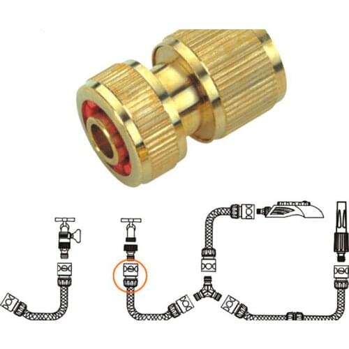 4 big water pipe connector water connection car wash water gun dy8011cNozzle connector