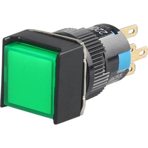 Latching Psuh Button Switch AB6F-A 16mm