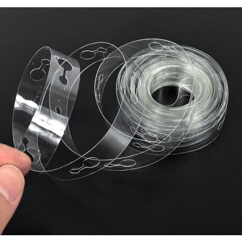 Double Hole Transparent Balloon Chain 5 M Birthday Party Decoration Knot Wedding Scene Props Buckle Balloon Glue Chain String