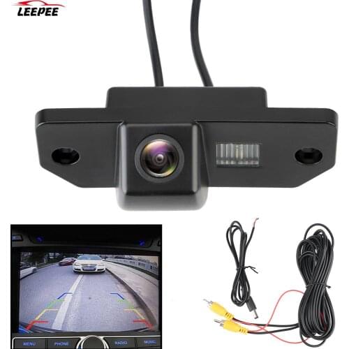 Backup Camera Car Rear View Camera Waterproof Reverse Parking 170 Degrees Wide Angle for Ford Focus 2 Sedan 2005-2011 C-Max