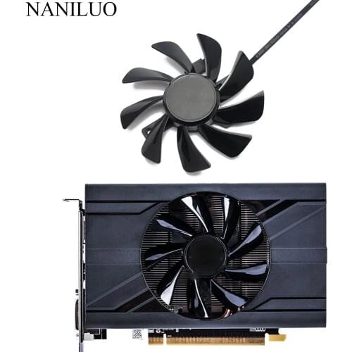 T129215SU RX 570 470D GPU Cooler Video Card fan for Radeon sapphire RX470D RX570 ITX graphics Card Cooling System As Replacement
