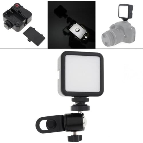W49 Mini Video Light Lighting Camera Light Lamp Adjustable Brightness for Photography Camera Light Vlog Fill Light Live