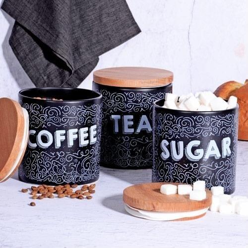 Ksv Aegean 3'lü Jar Set-Storage Container Spice