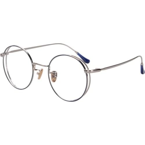 SHINU Retro metal Progressive Multifocal Reading GLasses Women Round nose pads eyeglasses magnifying protective gaming glasses