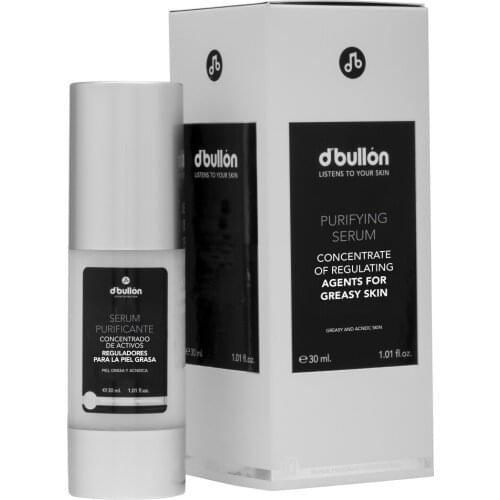 D Bullon Serum purifying Facial, oily regulator, oily skin, Antiacne, 30 ml (10531)