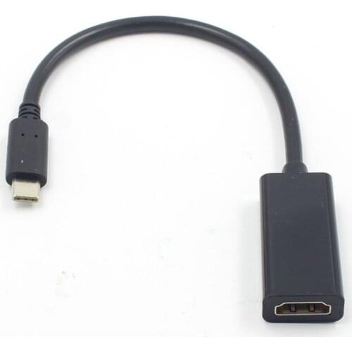 USB C to HDMI Adapter 4K 60Hz Type C 3.1 Male to HDMI Female Cable Adapter Converter for New MacBook