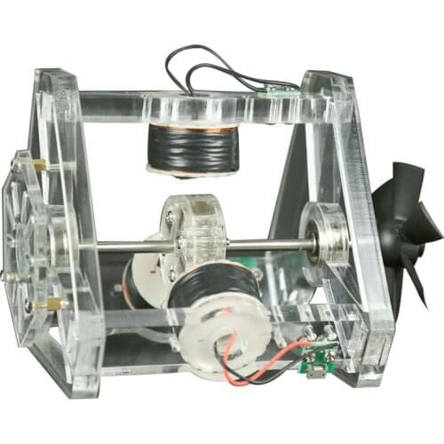 5v brushless motor fan, three-turn line Hall motor, high-speed motor, micro-brushless motor scientific experiment