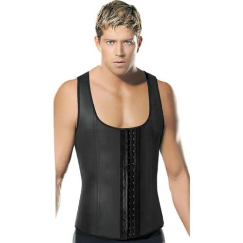 Large Size 2XL/3XL Fat Burning Abdominal Curl Body Building Vest Rubber Double-breasted Design High Quality Fitness Shapers