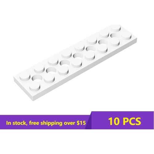 10PCS MOC Bricks Assembles Particles 3738 2x8 For Building Blocks Classic Brand Kids DIY Educational High-Tech Spare Toys
