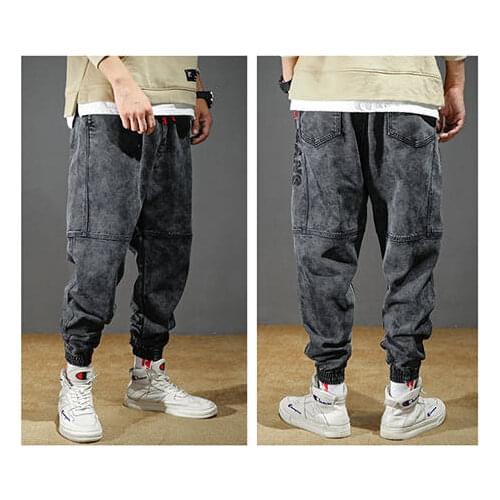 Men pants solid Cargo Pants 2021 New Fashion streetwear Joggers Harajuku casual cool Drawstring Sweatpant Hip Hop TrousersL