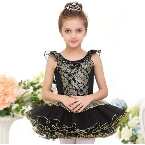 Girl Kids Professional Gymnastics Leotard Classical Ballet Leotard Tutu Dance Dresses Disfraces Infantiles Stage Ballerina Dress