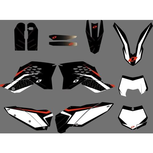 Motorcycle Graphics Decals Stickers For KTM SX SXF EXC EXCF XC EXCR 125 - 524 150 200 250 300 350 400 450 Graphic Decal Sticker