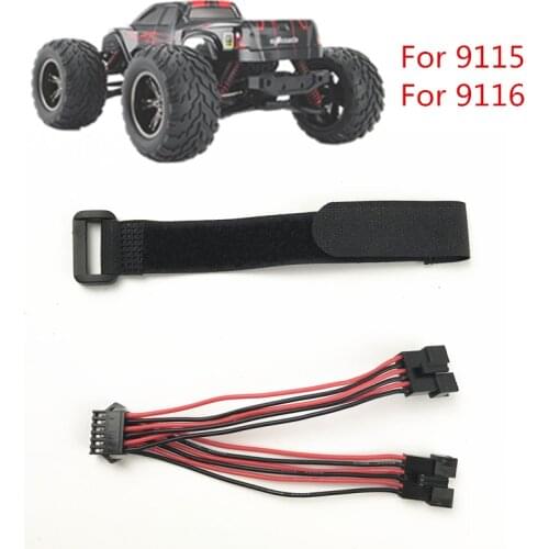 JYRC 9115 9116 S911 S912 RC Car Upgrade spare parts Double battery cable for new battery