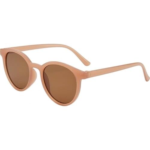 Round Sunglasses Women Brand Designer Vintage Small Sun Glasses Ladies Korean Style Shades Eyewear