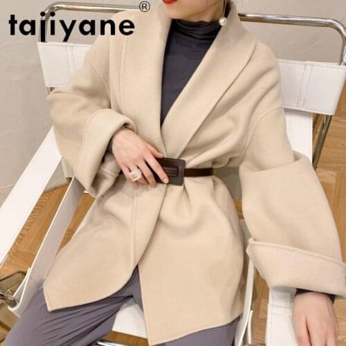Jackets and Coats Women Real Fur Coat Woman 100% Wool Jackets Womens Clothing Especially Female Abrigo Mujer TN1477