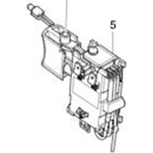 MAKITA 632M06-4 Switch For TW140D