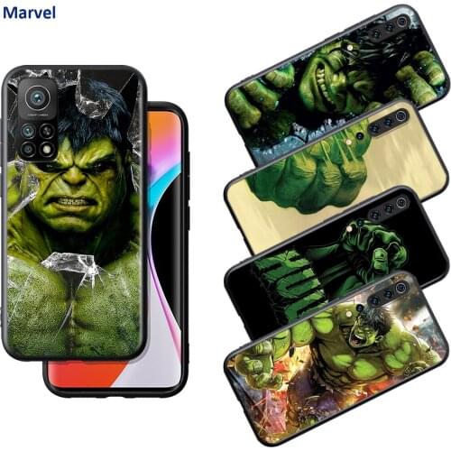 Marvel Hulk Avengers For Xiaomi Poco X3 NFC M2 X2 F2 F3 C3 M3 F1 Pro Mi Play Mix 3 A3 A2 A1 6 Lite Soft Phone Case