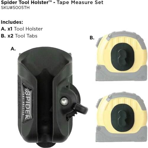 Spider Tool Holster- Tape Measure Set