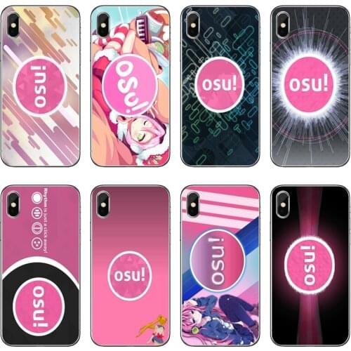 OSU! Rhythm Game soft Transparent Phone Case For Huawei P30 P20 Pro P10 P9 P8 Lite Y5 Y6 Y7 Y9 P Smart Plus 2018 2019