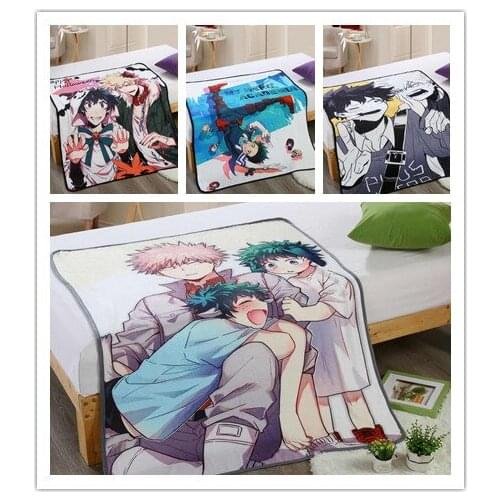 IVYYE My Hero Academia Anime Plush Stuff Accessories doll Stuffed Fluffy Cartoon Warm Soft Toys Blanket Throw Blankets NEW
