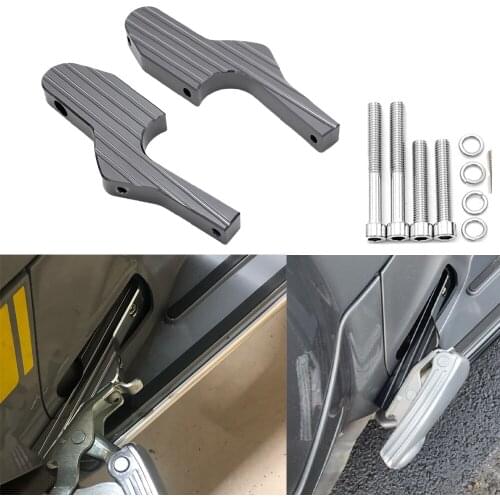 Scooter Foot Rests Passenger Foot Pegs Extensions Universal CNC Extended Footpegs for VESPA GT GTS GTV 60 125 200 250 300 300ie