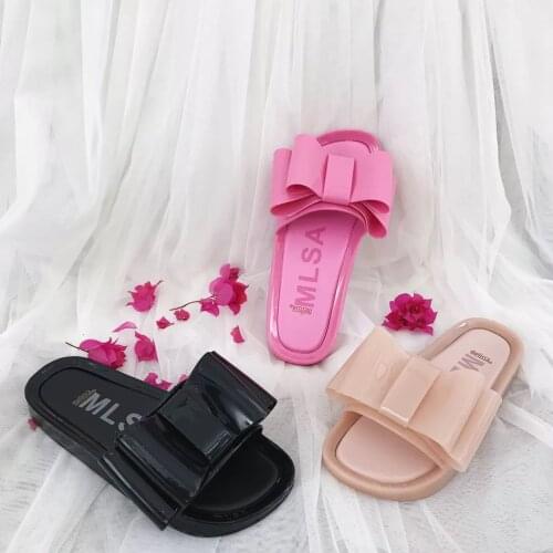 Melissa Cartoon Beach Slippers Slide Garden Women Jelly Sandals 2020 Summer Jelly Shoes Flip Flop Melissa Adulto Female Slipper