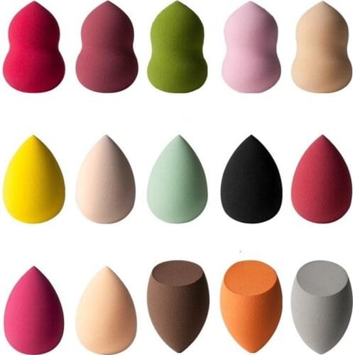 Cosmetic Puff Womens Foundation Makeup Sponge Beauty Face Cosmetics Blending Sponge Water Drop Shape Makeup Puffs