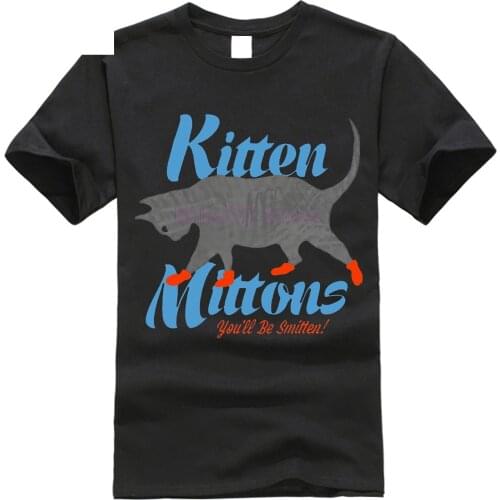 Its Always Sunny In Philadelphia Kitten Mittons Adult t-shirt mens Shirts Men Clothes Novelty Cool