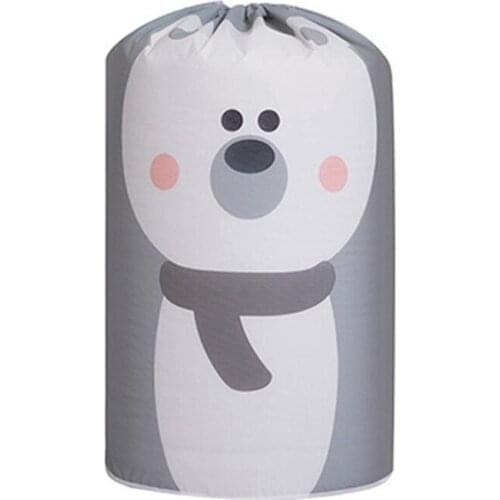 Large Capacity Storage Bag for Quilt Moisture-proof Organizer Pouch with Dustproof Drawstring Lightweight Clothing Stora TN88