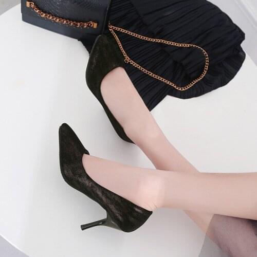 Big Size 11 12 13 14 ladies high heels women shoes woman pumps Shallow mouth Package toes Fine with Package toes contracted