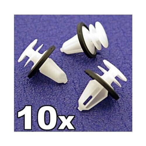 10x For Ford Door Card & Interior Trim Clips- Mondeo, Focus, Transit, CMAX, Fiesta