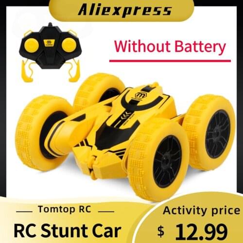 360 Degree Flips Double Sided Rotating Tumbling RC Car 1/28 RC Stunt Car High Speed Tumbling Crawler Vehicle