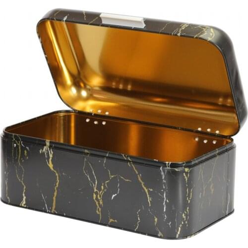 ALASSO ekmek kutusu dolap demir aperatif kutusu masaüstü bitirme toz geçirmez saklama kutusu depolama kutusu kaleci gıda yapılan