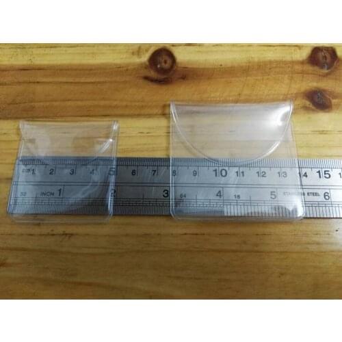 High quality 6.2*6.2cm coin holder,plastic coin flip holder for commemorative coins earing, can be customized print your logo