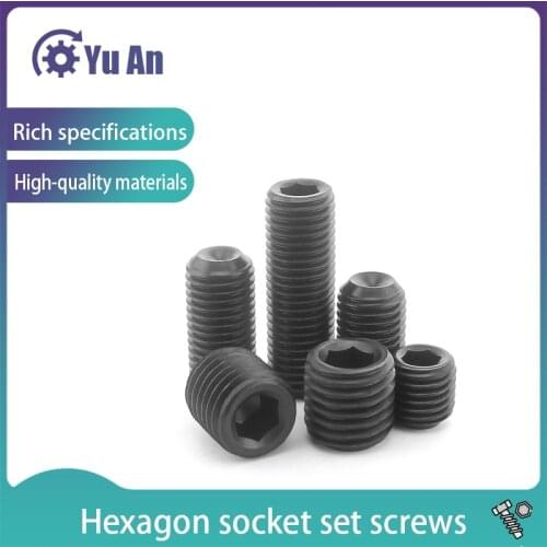Din916 Socket Set Screw with Socket Head, Base M / Machine M / Capscrew M8-m14 20Pcs