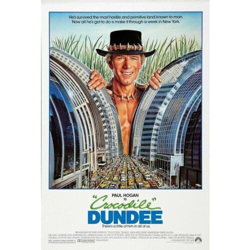 Dundee Movie Art Film Print Silk Poster Home Wall Decor 24x36inch