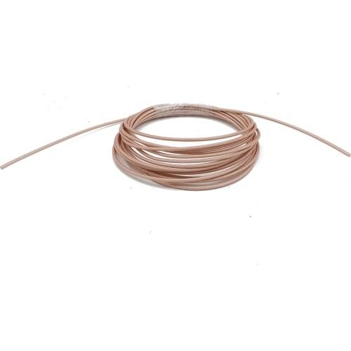 5 Meters RG-178 Coax Coaxial Cable Lead Low Loss RF Coaxial Cable RG178 Connection Coax Wire RF Adapter 50 ohms for connector