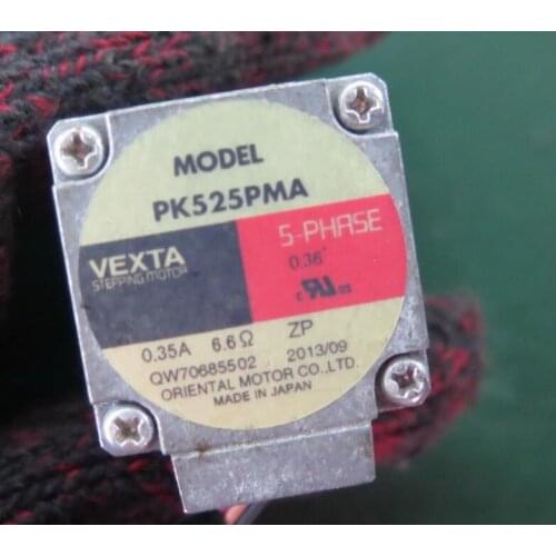 Steeper motor PK525PMA , Used one , 90% appearance new , 3 months warranty , in stock