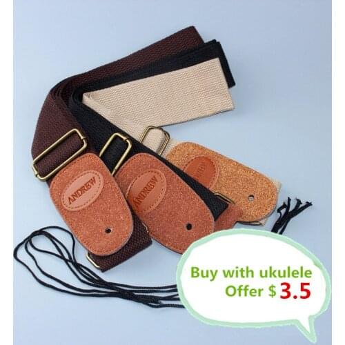 Too Cheap High Quality Ukulele eletric Guitar Strap Guitarra Bass Accessories Parts Leather Personalized Black Nylon Acoustic