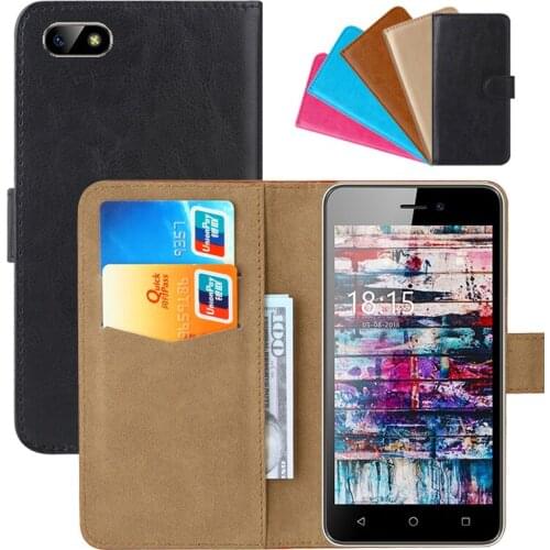 Luxury Wallet Case For BQ BQ-5002G Fun PU Leather Retro Flip Cover Magnetic Fashion Cases Strap