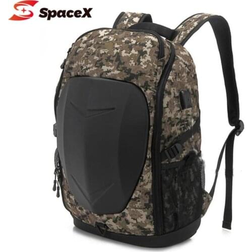 Newest Backpack 17 Inch Laptop Backpack Waterproof School Bag USB Charging Men Large Travel Outdoor Backpack Turtle Shell Design
