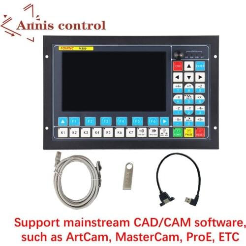 M350 CNC Controller 3 axis 4 / 5axis separate offline CNC controller supports a first period ATC / replacement step controller