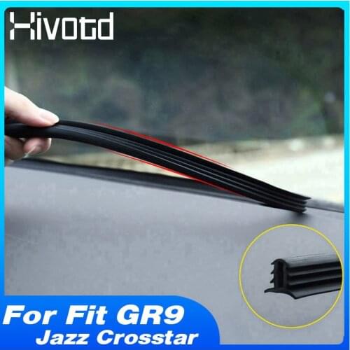 Hivotd Car Dashboard Sealing Strip Rubber Soundproof Sealant Cover Interior Accessories For Honda Fit GR9 Jazz Crosstar 2021