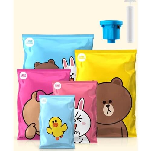 Vacuum Bag for Clothes Storage Bag with Valve Compressed Seal Space Saving Clothing Package