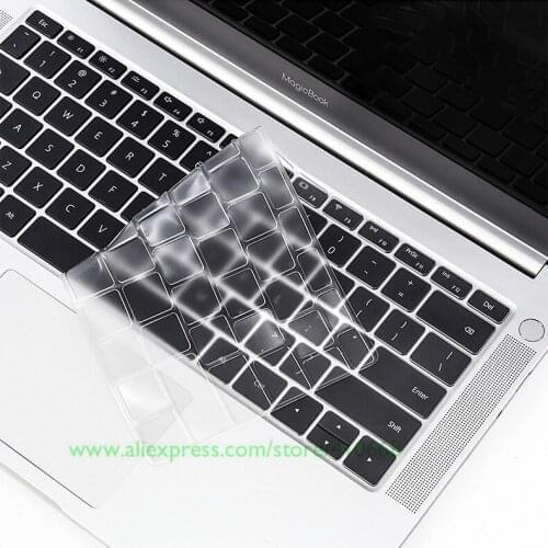High Transparent TPU Keyboard cover Film For Huawei Honor MagicBook VLT-W50 W60 14 inch laptop keyboard protective film