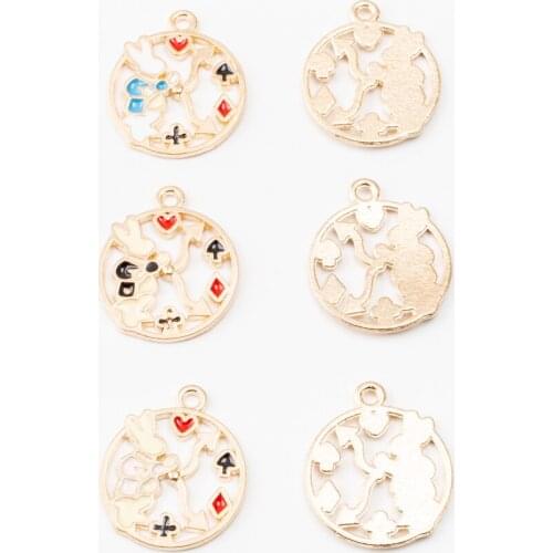 YEPENGFEI 20 PCS rabbit Charms Alloy jewelry Pendants for Jewelry Making DIY Handmade Craft Accessories js2162