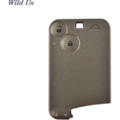 New Replacement 2 Button Remote Key Card Shell Case Cover for Renault Laguna Automobiles Accessories