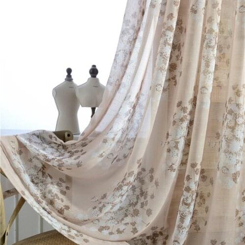 GYV1025 Modern Dandelion 1PC Sheer Voile Tulle Curtains "Customise" Living Room Kitchen Bedroom Home Decorative Window
