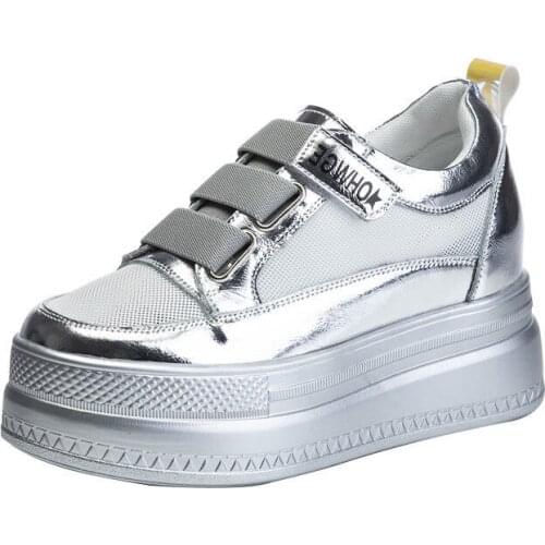 Platform shoes increased white shoes women 2021 new summer womens shoes Korean version of all-match casual off white shoes